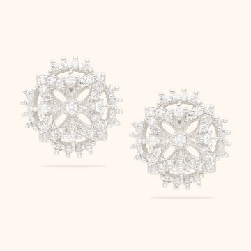 Fantasy Silver Butterfly Earrings